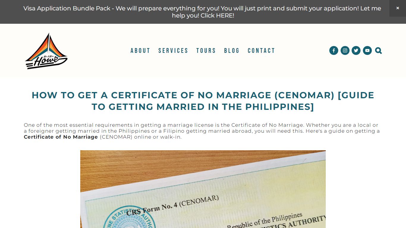 How To Get a Certificate of No Marriage (CENOMAR) [Guide to Getting ...