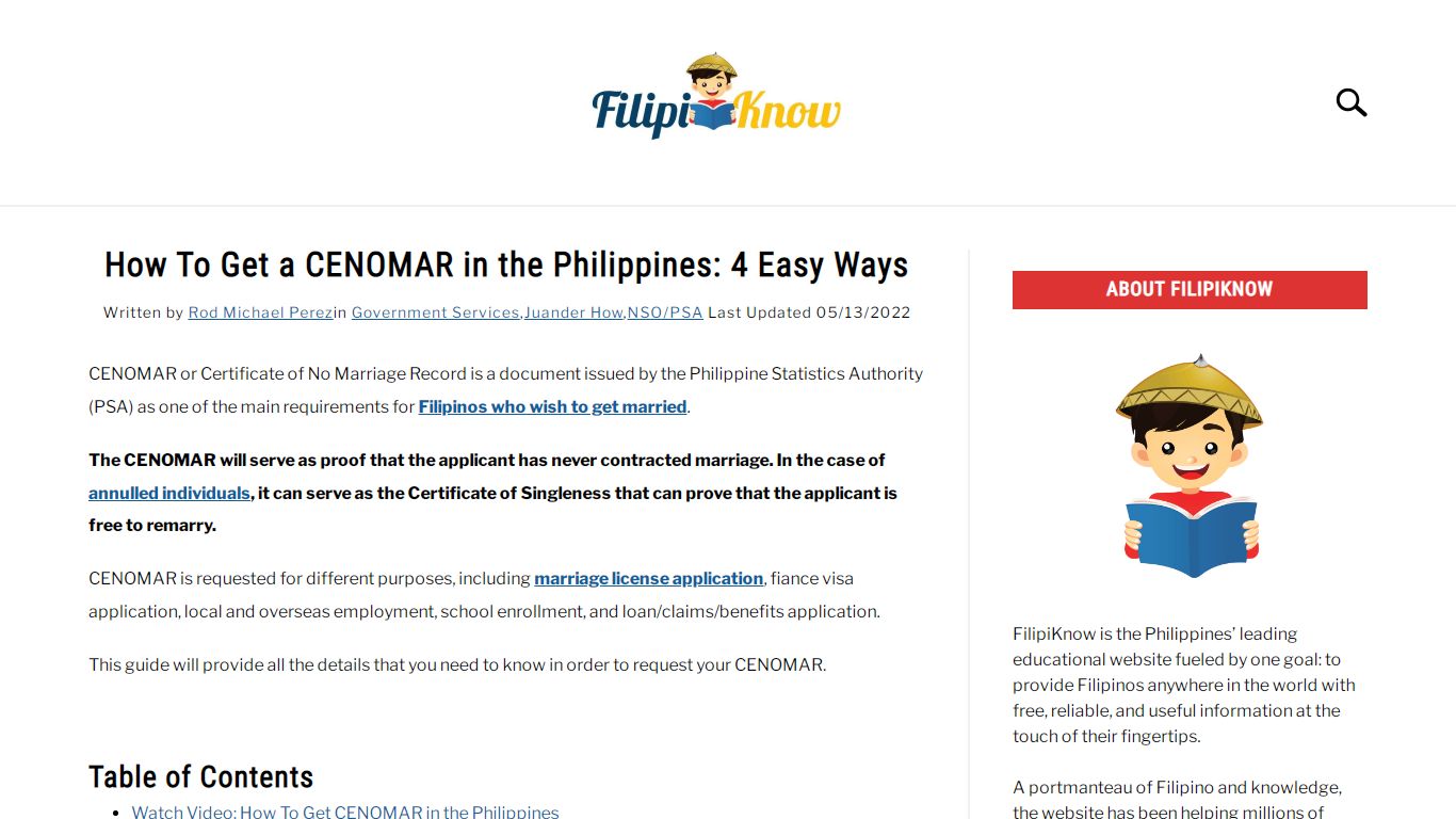 How To Get a CENOMAR in the Philippines: 4 Easy Ways